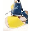 Zeazoo Coral barefoot sandalky Navy Yellow 4