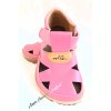 Pegres barefoot sandalky BF pink ruzova 3