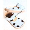 Pegres barefoot sandalky BF grey seda