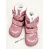 Protetika barefoot zimní boty Linet pink
