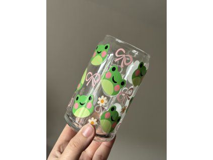 Nedokonalá sklenička - žabky