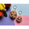 Háčkovaná klíčenka - Cookie mini