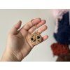 Háčkovaná klíčenka - Cookie mini