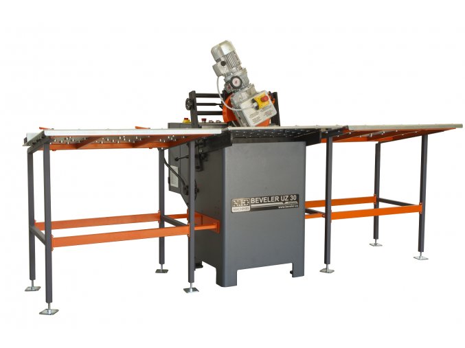 Table extension left and right with adjustable sidestops left and right for UZ30 EXPRESS