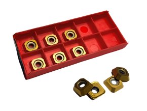 Plaquettes de coupe ECO pour UZ50, UZ47, UZ100 - quatre faces, lot de 10 pièces