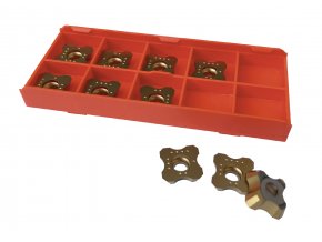 Inserts radiaux sur quatre côtés (paquet de 10 pièces)