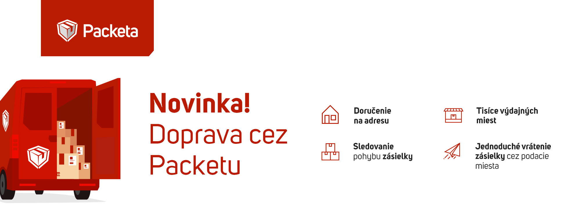 Doručenie cez Packetu