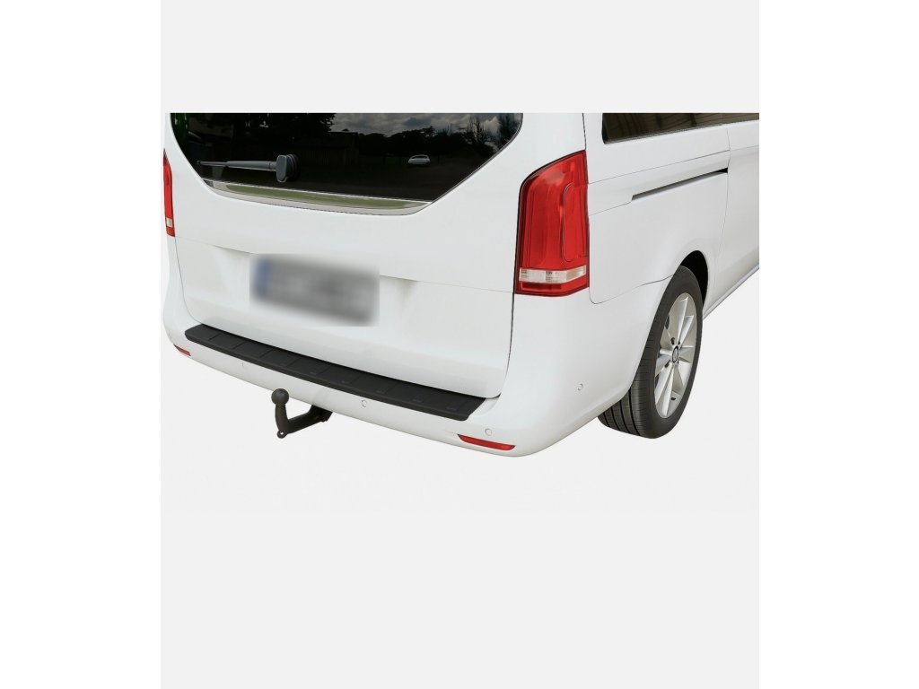 Ochranná lišta na nárazník Mercedes V W447 2014- čierna ABS plast