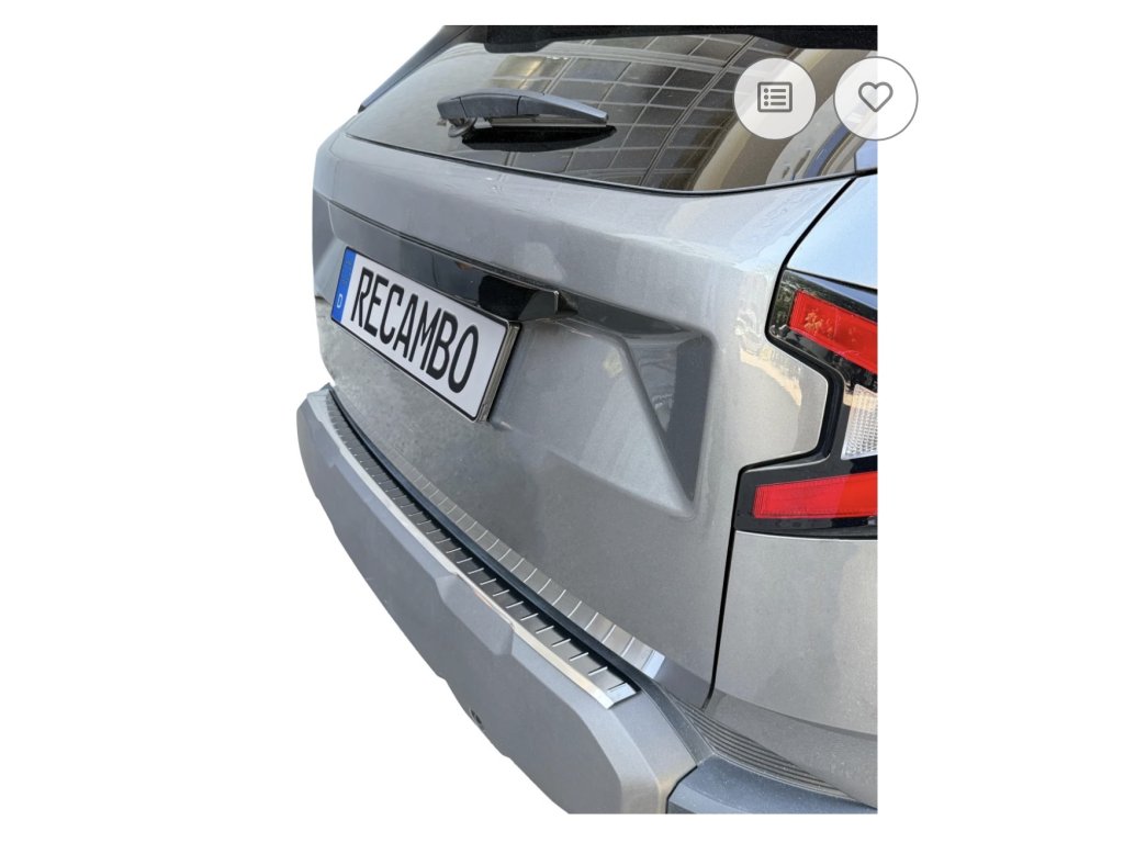 Nerezová ochranná lišta na nárazník Duster III od rv. 2024-