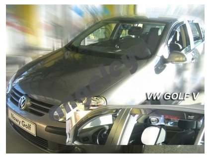 Deflektory na okná pre VW Golf 5 5D, 2ks