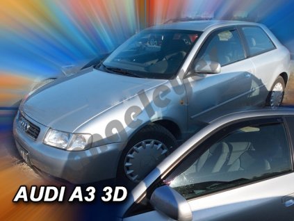 Deflektory na okná pre Audi A3 8L, 2ks