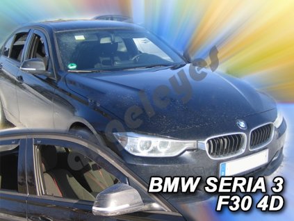 Deflektory na okná pre BMW F30, 4ks