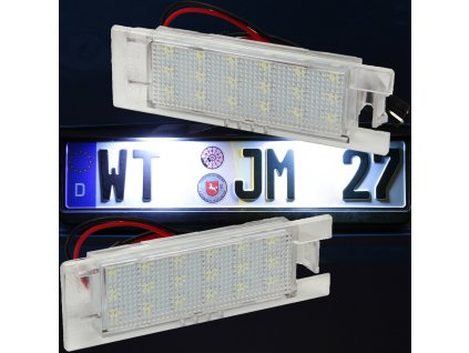 LED osvetlenie ŠPZ Alfa Romeo, Opel, Fiat