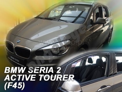 Deflektory na okná pre BMW 2 F45 Active Tourer, 2ks