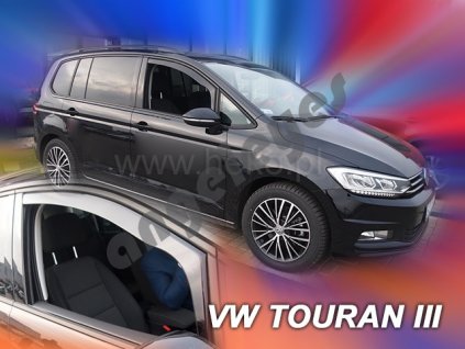 Deflektory na okná pre VW Touran, 2ks
