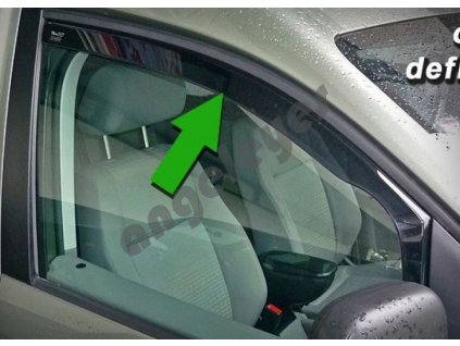 Deflektory na okná pre VW/Seat, 2ks