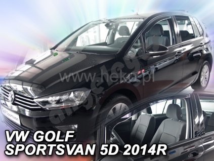 Deflektory na okná pre VW Golf Sportsvan, 2ks