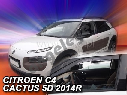 Deflektory na okná pre Citroen C4 Cactus, 2ks