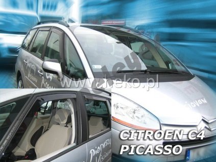 Deflektory na okná pre Citroen C4 Picasso/Grand Picasso, 2ks