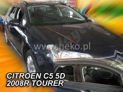 Deflektory na okná pre Citroen C5 Combi, 4ks