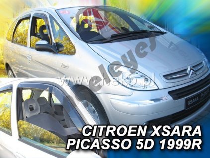 Deflektory na okná pre Citroen Xsara Picasso, 2ks