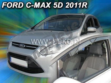 Deflektory na okná pre Ford C-Max, 2ks