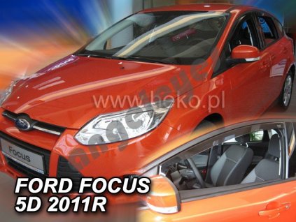 Deflektory na okná pre Ford Focus III, 2ks