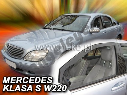 Deflektory na okná pre Mercedes S W220, 2ks