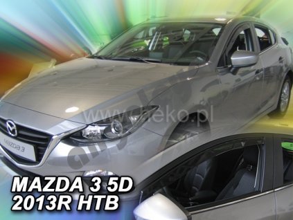 Deflektory na okná pre Mazda 3, 4ks