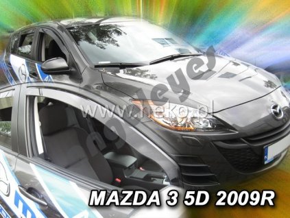 Deflektory na okná pre Mazda 3, 2ks