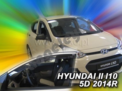 Deflektory na okná pre Hyundai i10, 4ks