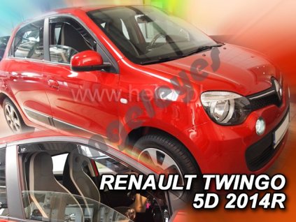 Deflektory na okná pre Renault Twingo, 2ks