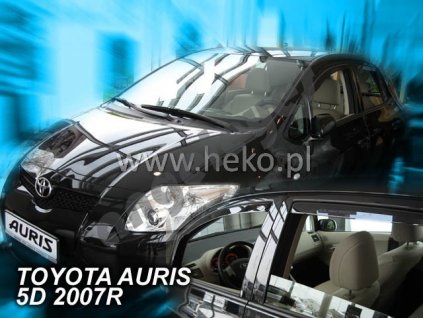 Deflektory na okná pre Toyota Auris 1, 4ks