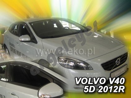 Deflektory na okná pre Volvo V40, 2ks