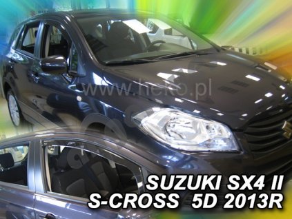 Deflektory na okná pre Suzuki SX4 S-Cross, 2ks