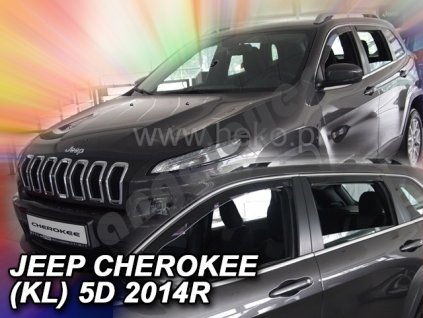 Deflektory na okná pre Jeep Cherokee KL, 4ks