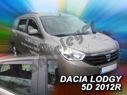 Deflektory na okná pre Dacia Lodgy/Dacia Dokker, 2ks