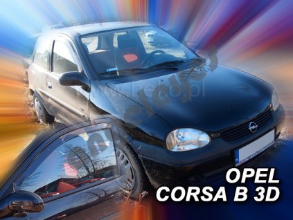 Deflektory na okná pre Opel Corsa B, 2ks