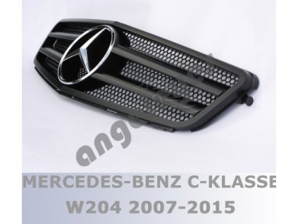 Mercedes C W204 predná maska AMG, matná čierna