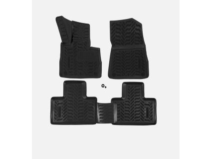 Gumené vaničkové rohože pre BMW X5 E53