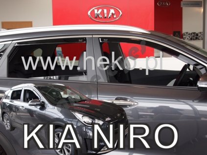 Deflektory na okná pre Kia Niro (4ks) rv. 2016-2021