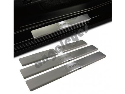 Nerezové nástupné lišty Peugeot 407