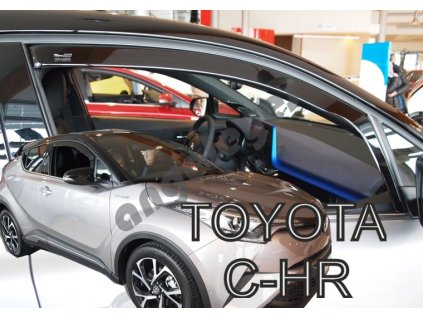 Deflektory na okná pre Toyota C-HR, 2ks