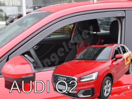 Deflektory na okná pre Audi Q2, 2ks