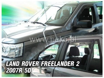 Deflektory na okná pre Land Rover Freelander 2, 4ks