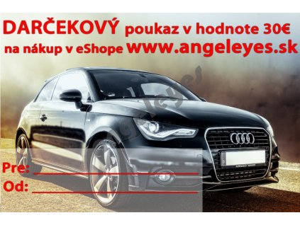 Darčeková poukážka v hodnote 30€