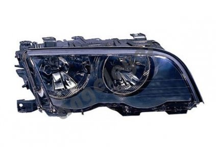 Predné pravé čierne svetlo BMW E46, rv. 4/99 - 8/01