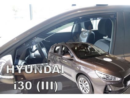 Deflektory na okná pre Hyundai i30 III, 2ks
