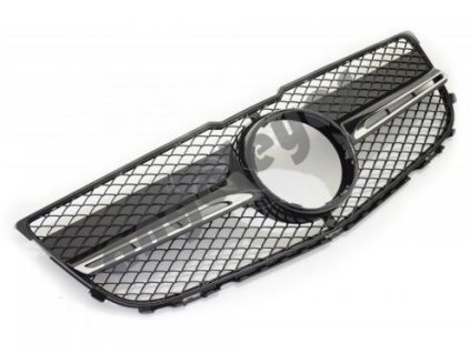 Mercedes Benz X204 GLK predná maska čierna s chrómom