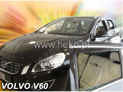 Deflektory na okná pre Volvo V60, od rv. 2010-